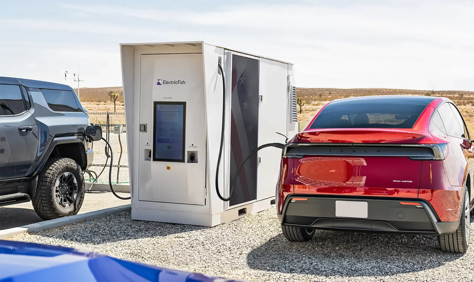 ElectricFish Debuts Battery-Powered Fast Charging Platform at CES